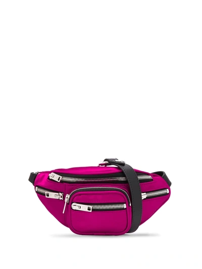 Alexander Wang Double-zip Belt Bag In Pink