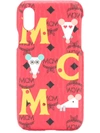 MCM LOGO IPHONE XS COVER