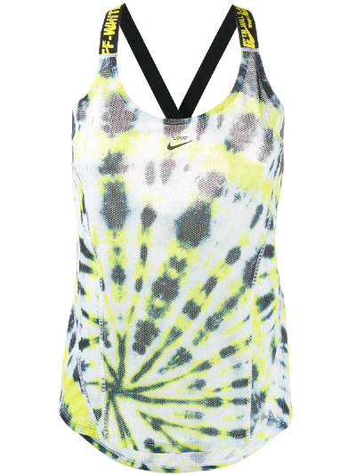Off-white Nrg Tank Top In Yellow