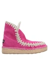 Mou Ankle Boot In Fuchsia