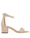 Via Roma 15 Sandals In Pale Pink