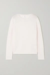 ALLUDE RIBBED CASHMERE jumper