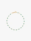 Gigi Clozeau Classic Gigi 18-karat Gold And Resin Bracelet In 35 Green