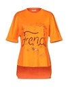 Fendi T-shirt In Orange