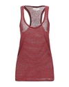 ISABEL MARANT ÉTOILE MARANT ÉTOILE WOMAN TANK TOP RED SIZE XL LINEN, COTTON,12416493VS 3