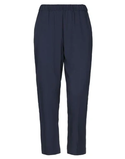 Liviana Conti Casual Pants In Dark Blue