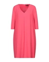 ANTONELLI ANTONELLI WOMAN MINI DRESS FUCHSIA SIZE 4 POLYESTER, ELASTANE,15016030RP 3