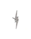 SYDNEY EVAN 14K WHITE GOLD DIAMOND LIGHTNING BOLT STUD EARRING, SINGLE,PROD228000285