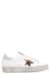 GOLDEN GOOSE HI STAR LEATHER LOW-TOP SNEAKERS,11191515