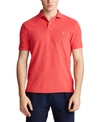 Polo Ralph Lauren Men's Custom Slim Fit Mesh Polo In Rosette Heather