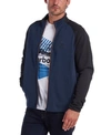 BARBOUR MEN'S SKIFF REGULAR-FIT COLORBLOCKED FULL-ZIP SWEATSHIRT