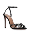 AQUAZZURA CRYSTAL-EMBELLISHED TEQUILA SANDALS 105,14970734