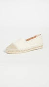 Castaã±er Kampala Espadrille Flat In Ivory