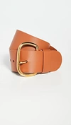 RACHEL COMEY WIDE ESTATE LEATHER BELT