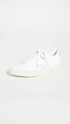 Veja Esplar Low-top Leather Sneakers In White
