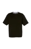 Acne Studios Extorr Logo Short-sleeved T-shirt In Black