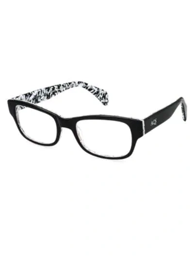 Aqs Women's Tobi 50mm Eyeglasses In Black