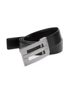 ROBERTO CAVALLI SMOOTH LEATHER BELT,0400011420016