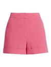 Cinq À Sept Cinq A Sept Elaine High-rise Crepe Shorts In Primrose