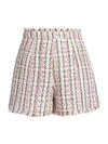 CINQ À SEPT Coronado Bouclé Tweed Shorts