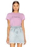 GIVENCHY FITTED SHORT SLEEVE T SHIRT,GIVE-WS148