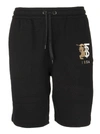 BURBERRY SHORTS MALLOWS BLACK TROUSERS,11191984