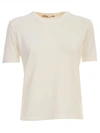 NUUR VISCOSE T-SHIRT S/S CREW NECK,C31021 C3102 NATURALE