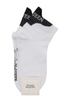 ALEXANDER MCQUEEN LUREX DETAILED SOCKS,11192091