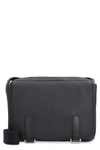 LOEWE MILITARY PEBBLED LEATHER MESSENGER-BAG,11191970