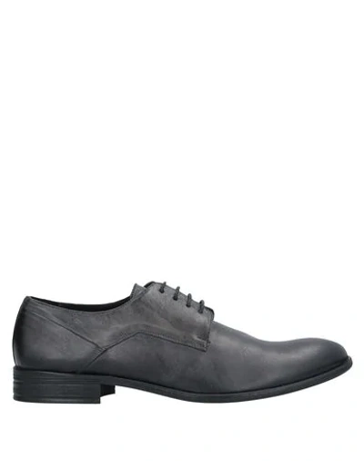 Antony Morato Lace-up Shoes In Steel Grey