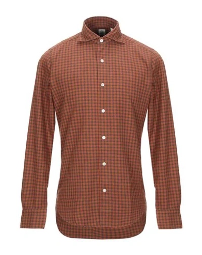 Finamore 1925 1925 Shirts In Brown