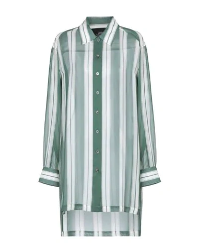 Marc Jacobs Silk Shirts & Blouses In Green