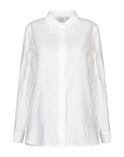 Hopper Striped Shirt In White