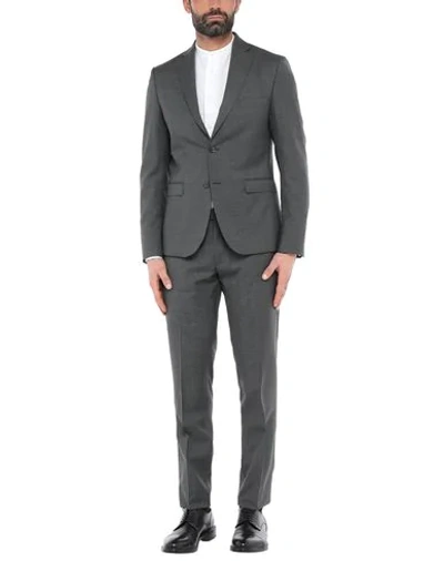 Alessandro Dell'acqua Suits In Grey