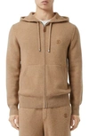 BURBERRY LINDLEY CASHMERE BLEND ZIP HOODIE,8023332