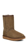 Ugg Landry Stretch Suede Booties In Eucalyptus Spray Suede