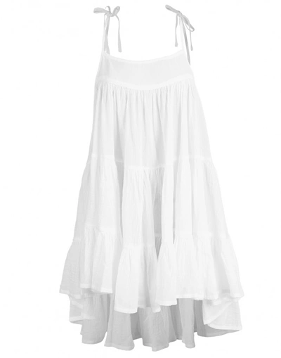 Honorine Peri Dress In White