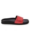 BUSCEMI SCRATCH SUEDE SLIDES,0400012011078