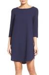 BB DAKOTA JAZLYN CREPE SHIFT DRESS,NDBG18578