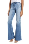Ag Quinne High Waist Flare Jeans In 20 Years Duplicity