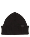 PAUL SMITH RIBBED CASHMERE-BLEND BEANIE HAT,000637115