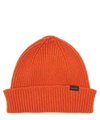 PAUL SMITH RIBBED CASHMERE-BLEND BEANIE HAT,000637118