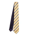 Missoni Multi Stripe Zig-zag Tie In Yellow