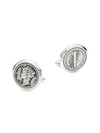 David Donahue 2-piece Sterling Silver Dime Cufflink