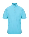 Fedeli Polo Shirt In Sky Blue