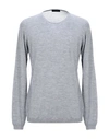 Roberto Collina Sweaters In Grey