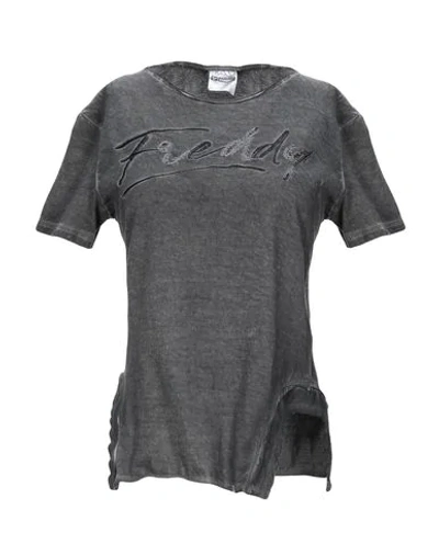 Freddy T-shirt In Steel Grey