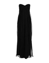 Alexander Mcqueen Silk-chiffon Bustier Gown In Black