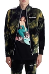 PALM ANGELS TIE DYE CHENILLE TRACK JACKET,PMBD001R204690141060