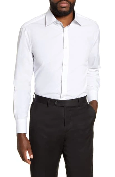 English Laundry Regular Fit Solid Dress Shirt In White